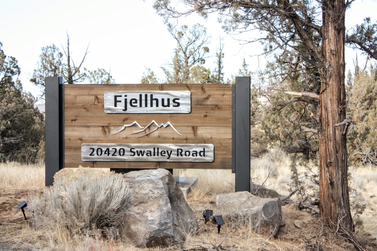 Custom metal signage